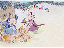 国学类插画-成语故事