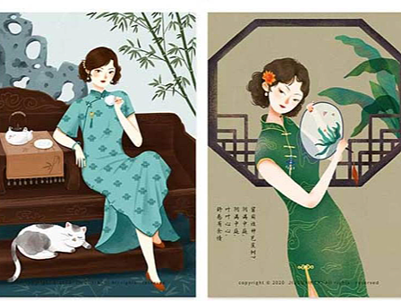 包装插画