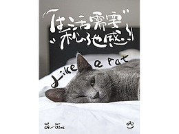 字体设计｜生活需要松弛感