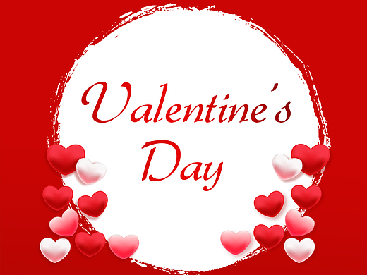 情人节快乐Valentine&#39;s Day