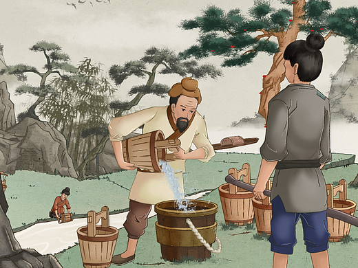 国风手绘动画，2D古风动画