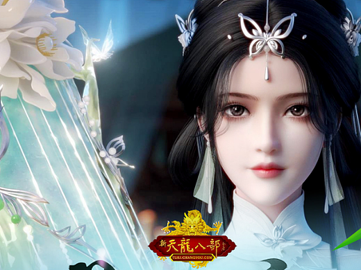 怀旧天龙端游 神仙姐姐国风美学概念CG 制作幕后