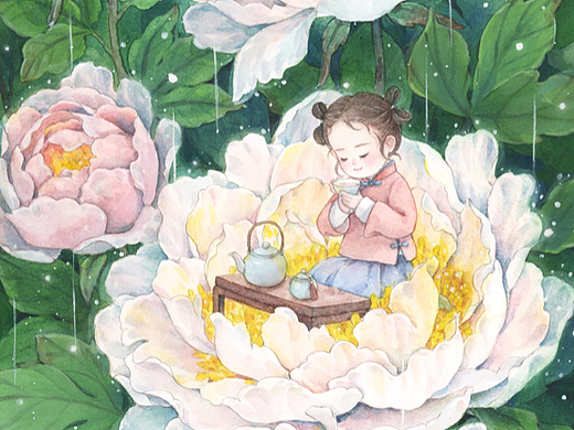 作品小结  中国风
