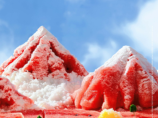 美食摄影 | 夏天的西瓜和冬天的雪景能拍出什么照片