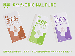 開鑫浓豆乳包装设计