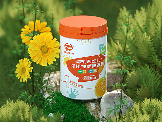 尚智×秋田满满｜有机米粉包装设计｜食品包装设计