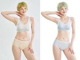 商业修图 | 模特精修×文胸内衣内裤