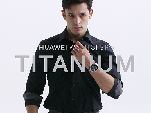 HUAWEI WATCH GT3 Pro 华为钛钢智能男表