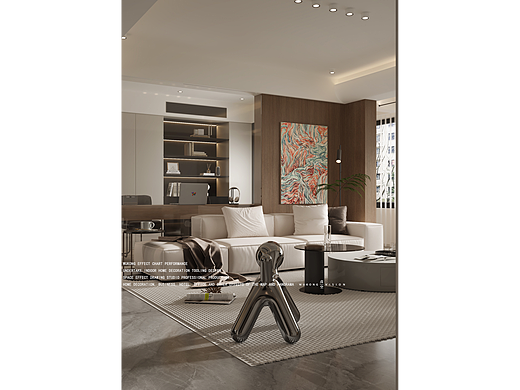 现代风格一戊空效果图表现一渲染案例