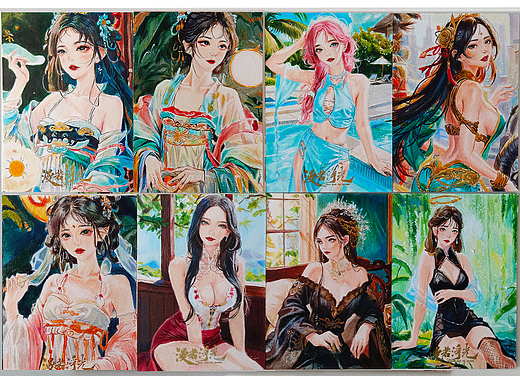 手绘卡《古风系列》