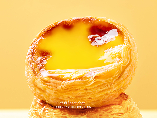 美食修图—蛋挞