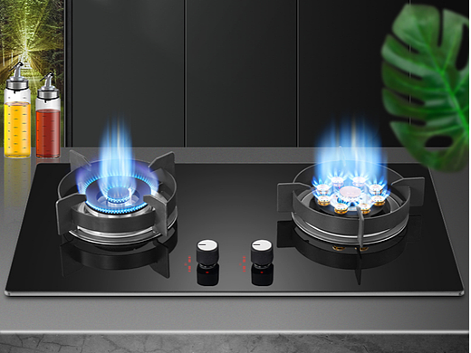 燃气猛火双灶家用电器
