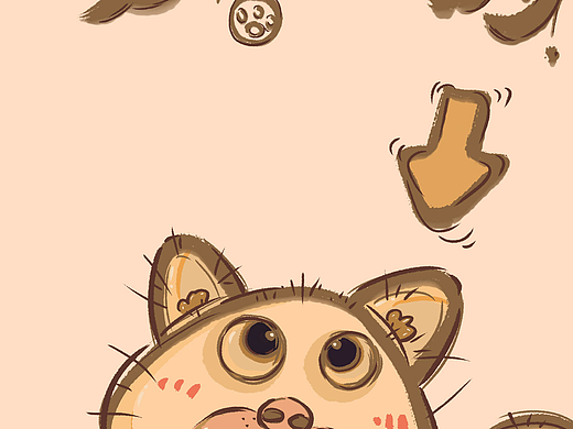 要飯貓（個人主頁-ZNjc1MDQzMjA=） - 商業(yè)插畫 - 站酷設(shè)計師芭布薩原創(chuàng)素材 - 站酷ZCOOL