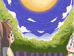 中秋主題IP練習(xí)-《兔悠悠&卯露露》