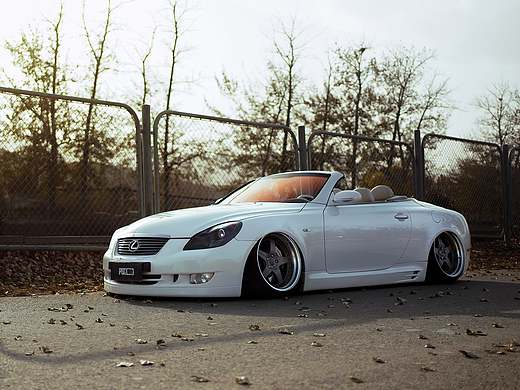 汽车摄影:LEXUS SC430