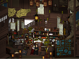 Magicavoxel-云之羽-晴雅集