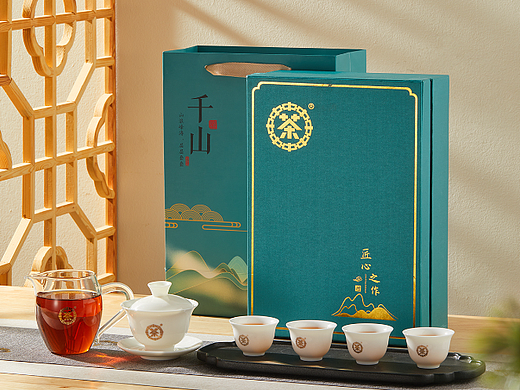 《中茶》千山茶具 茶叶拍摄 | 长沙黑衣人摄影