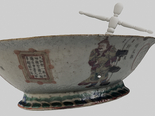 古董VR扫描模型制作展示接单