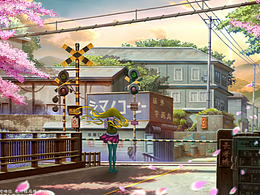 火车路口