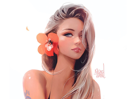 【零基础必看ZB教程】zbrush少女角色雕刻