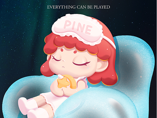 泡泡玛特潮玩设计大赛——PINE-万物皆可弹