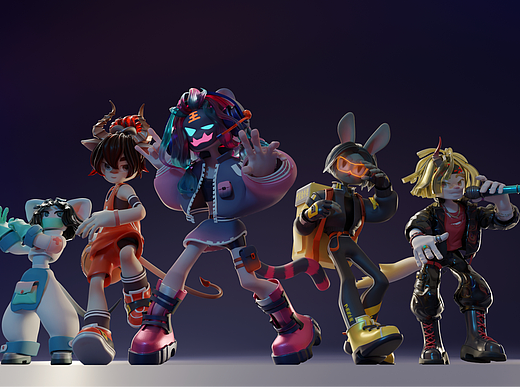 畢設(shè)十二生肖1/3建模（個人主頁-ZNTk5MTgxODQ=） - 人物/生物 - 站酷設(shè)計師小爺我絕版了原創(chuàng)素材 - 站酷ZCOOL