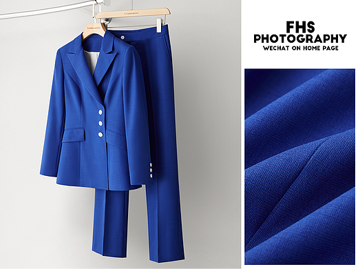 西装套装挂拍｜凤凰摄FHS｜服装平铺挂拍拍摄｜平铺图