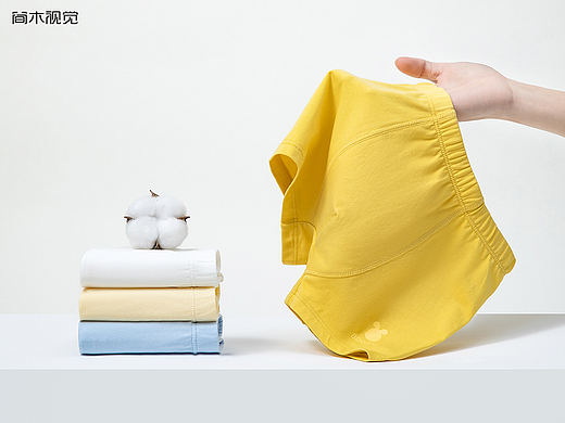 儿童内裤产品摄影丨巴布豆 × 简木视觉 女童内衣拍摄