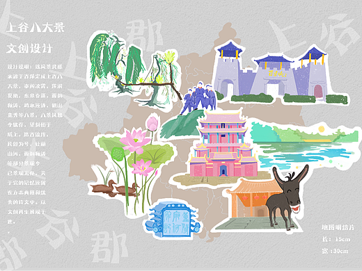来自古老城市保定的文创设计-上古八大观