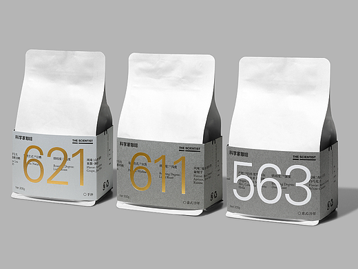 设计分享/T.S's Coffee Bean Packaging 科学家咖啡豆