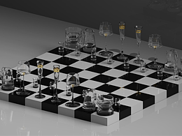 国际象棋酒具