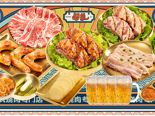 北京美食摄影烤肉店拍摄