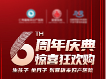 妇产医院6周年庆活动海报