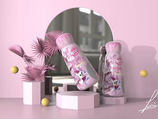 日化品-留香珠产品包装创意设计展示