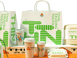 THIN森盈校园轻食品牌策划设计升级