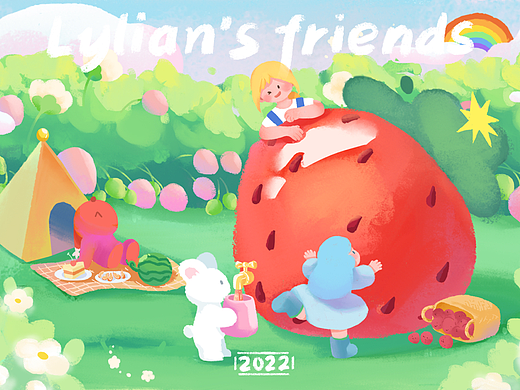 『lf系列』摘草莓