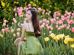 【加菲視覺】—— 郁金香人像