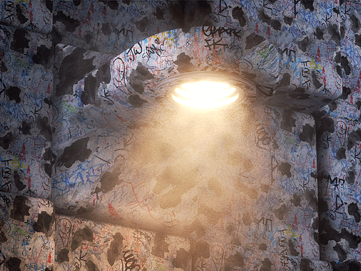 路灯  C4D建模渲染