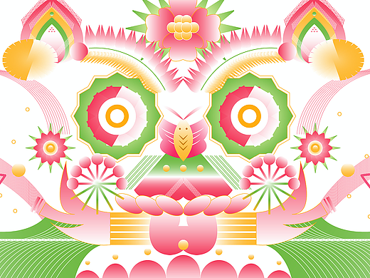 花立虎 · 陕西华县面花IP文创设计