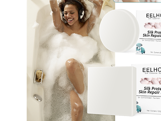 蚕丝羊奶手工皂精修