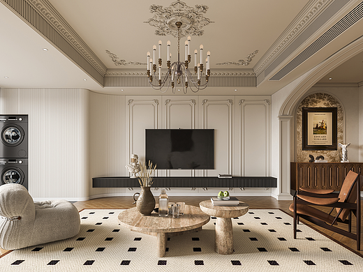 筋斗云效果图 家装公寓