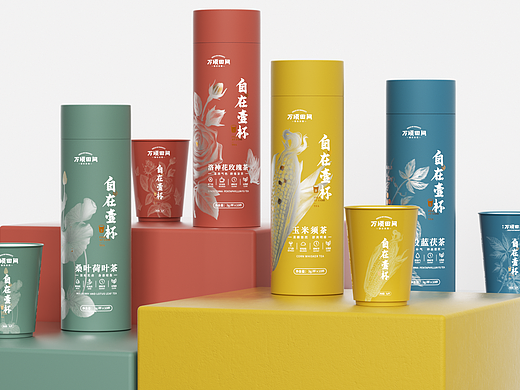 DAKO出品 | 万顷田间·自在壹杯系列产品包装设计