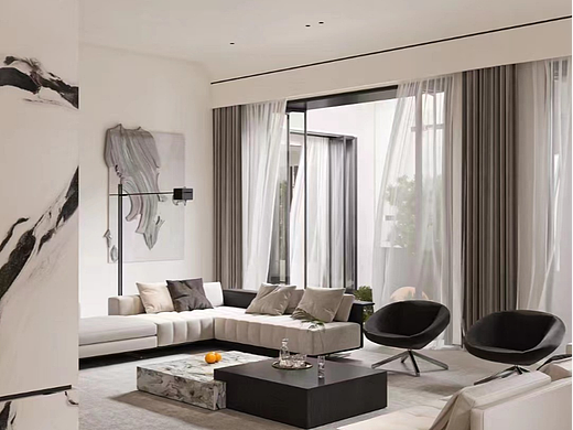 现代-客餐厅（个人主页-ZNjU4MjA4MTY=） - 家装设计 - 站酷设计师梦琪设计师原创素材 - 站酷ZCOOL