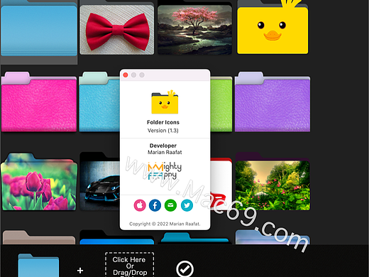 mac更改文件夹图标软件Folder Icons