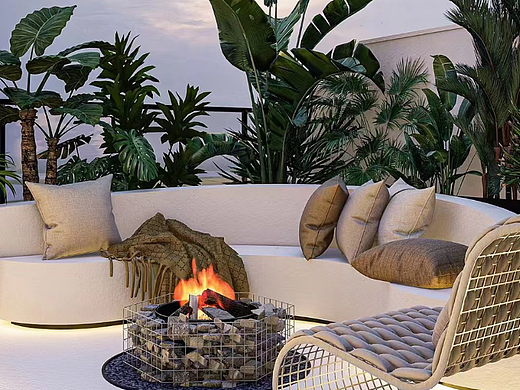 室外露台花园——生活需要一些热爱和行动