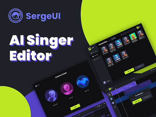Serge S ｜ 开源的UI套件-AI Singer Editor
