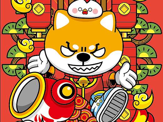 可爱的“旺财们”