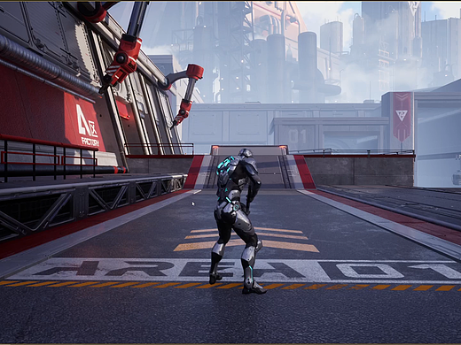 【UE4】科幻手游跑图展示