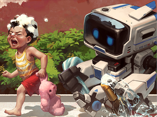 不想洗头（个人主页-ZNjY4NDcxMjg=） - 艺术插画 - 站酷设计师Goldeners22原创素材 - 站酷ZCOOL