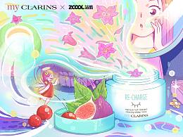 「好食肌长绽放」myCLARINS-【一闪而过的幻境】